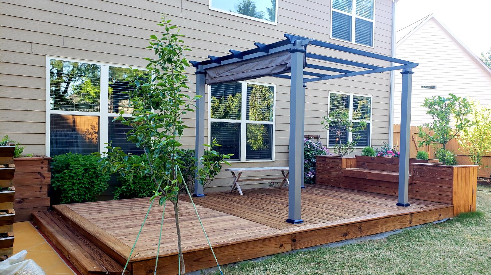 Floating Deck & Pergola gallery image 2